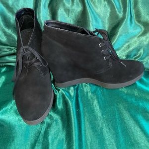 Dolce Vita Black Suede Booties